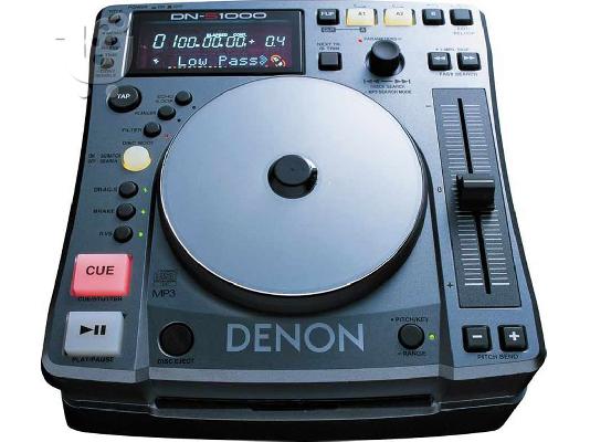 2 mp3 players denon s1000 και μικτης με 3καναλια kai  bpm counter